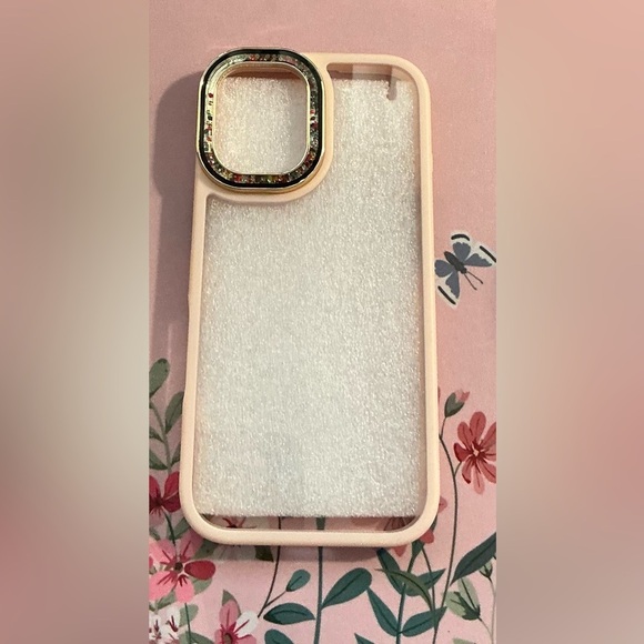 Other - Sparkling Phone Case with Rhinestone Accents/ I Phone 16